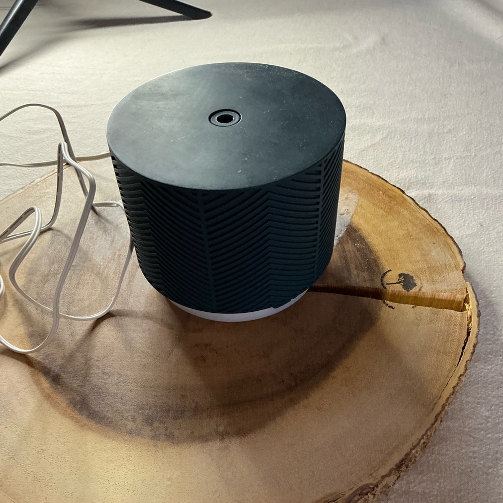 Saje dark blue Chevron Aromatherapy Diffuser